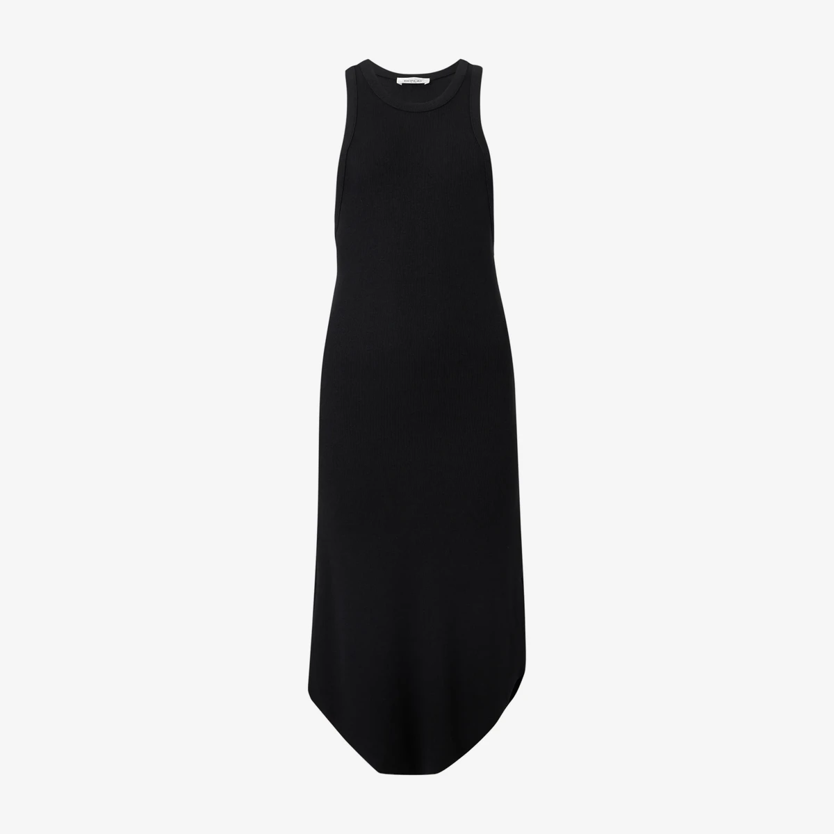 Replay Rib-Knit Dress — შავი