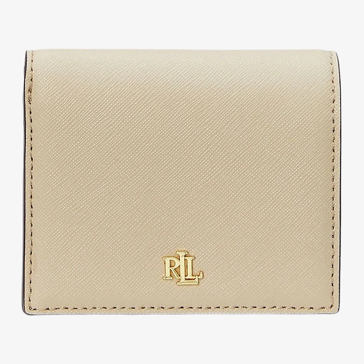 Lauren Ralph Lauren Leather wallet in Beige