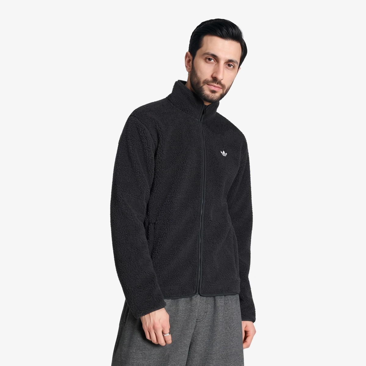 adidas Originals Fleece Jacket — Чёрный