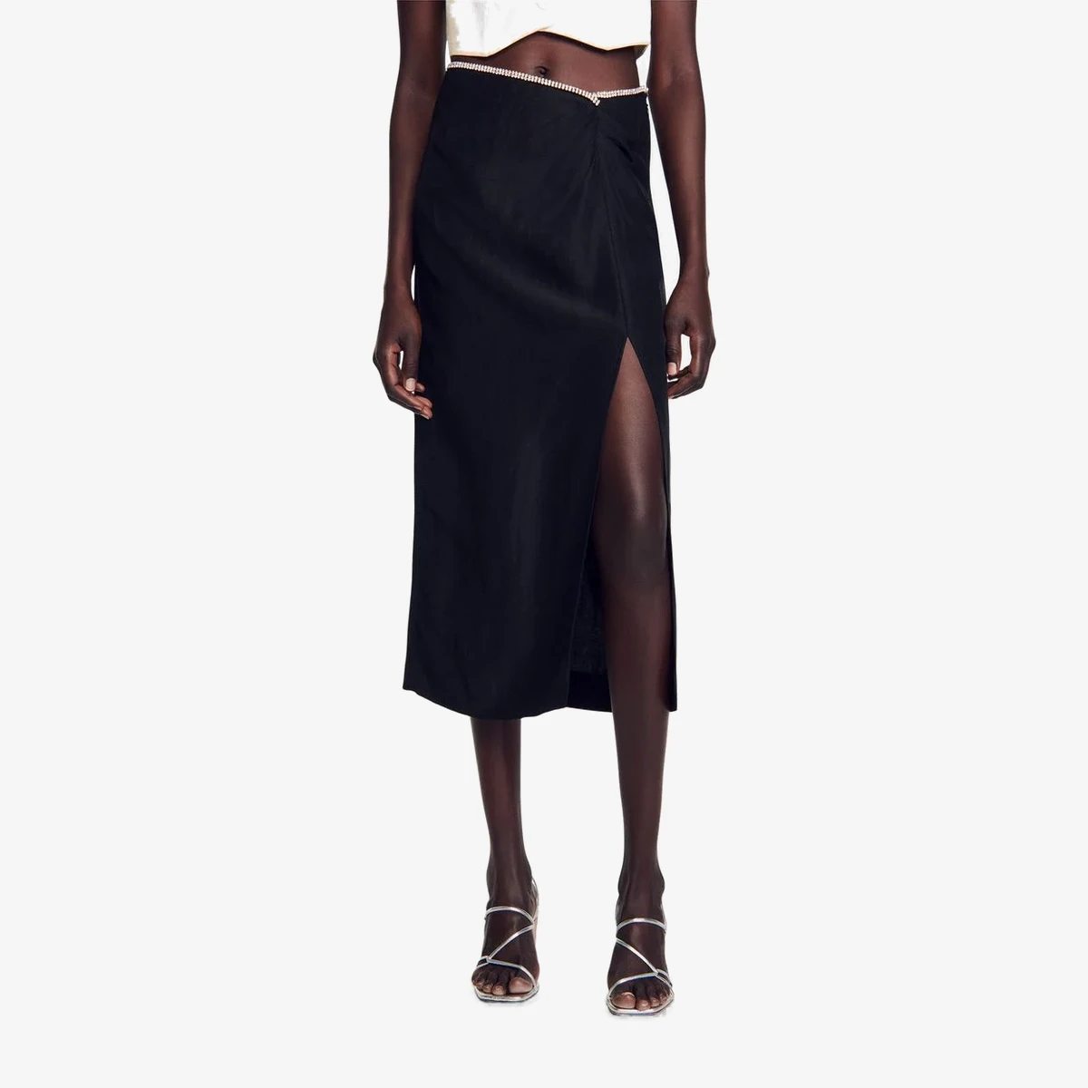 Sandro Pencil skirt in Black