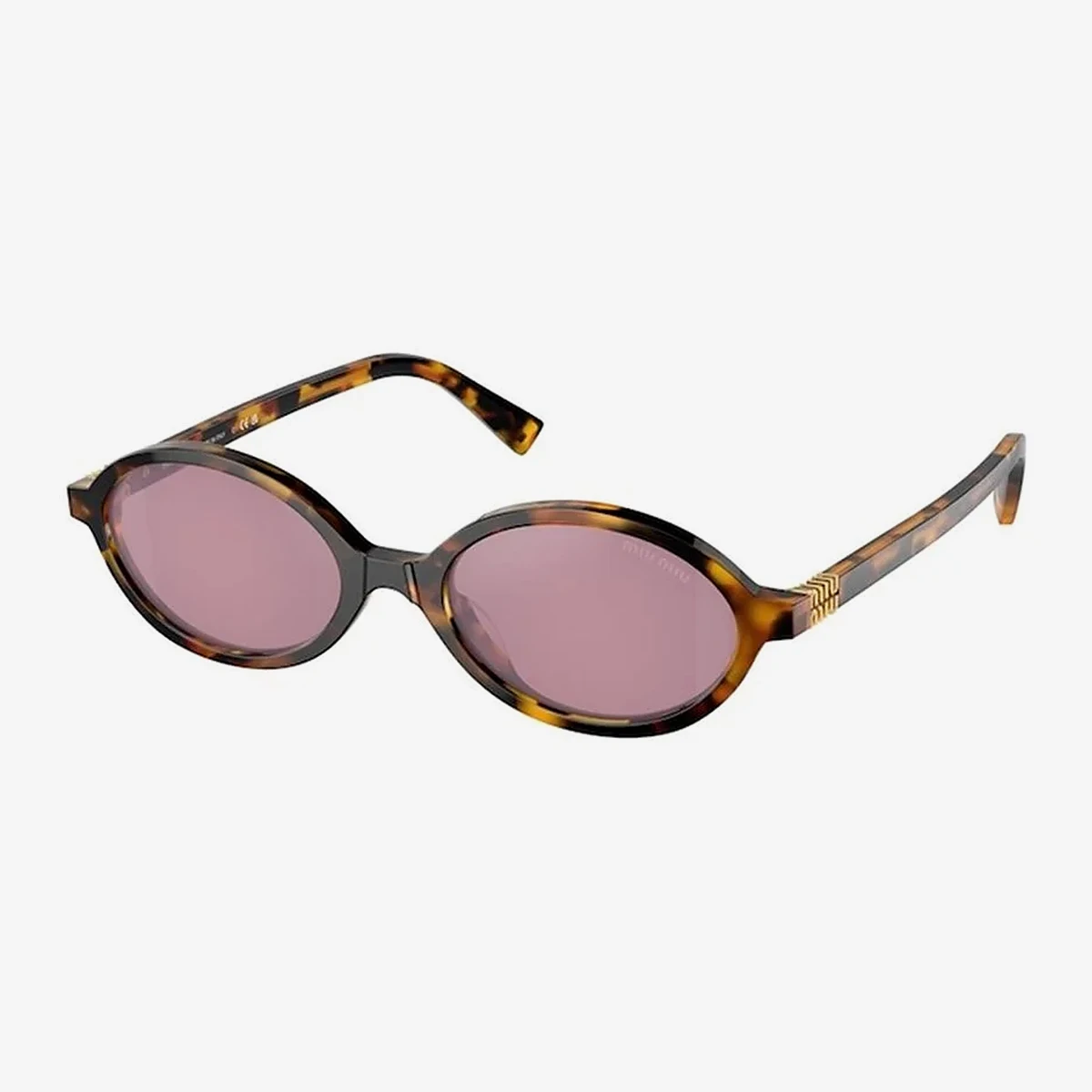 Miu Miu MU 04ZS Sunglasses — ყავისფერი