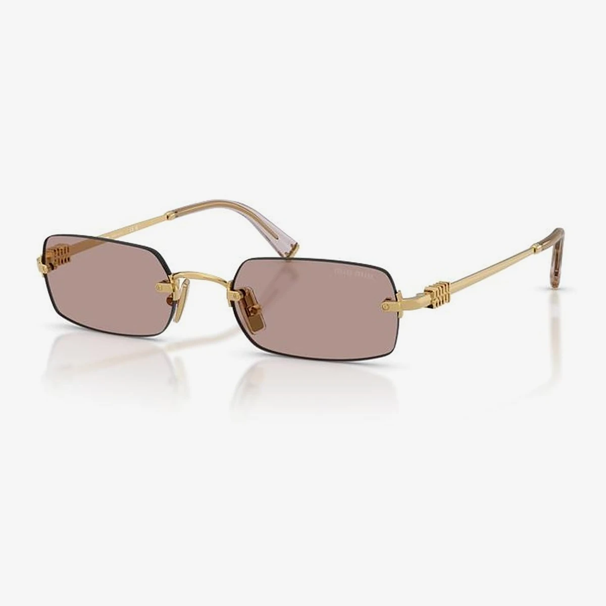 Miu Miu MU B50S Sunglasses — Золотой