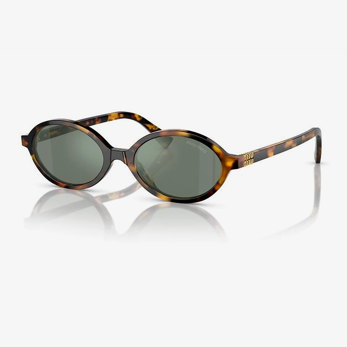 Miu Miu MU 04ZS Sunglasses in Brown