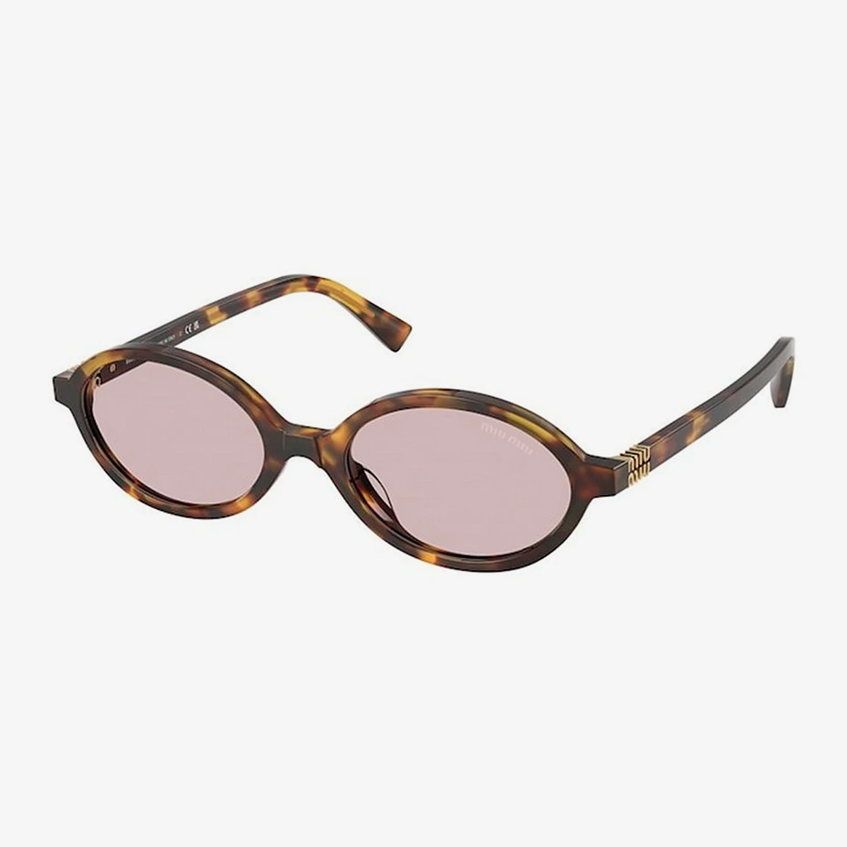 Miu Miu MU 04ZS Sunglasses in Brown