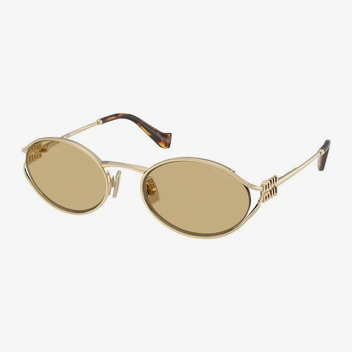 Miu Miu MU 52YS Sunglasses in Gold
