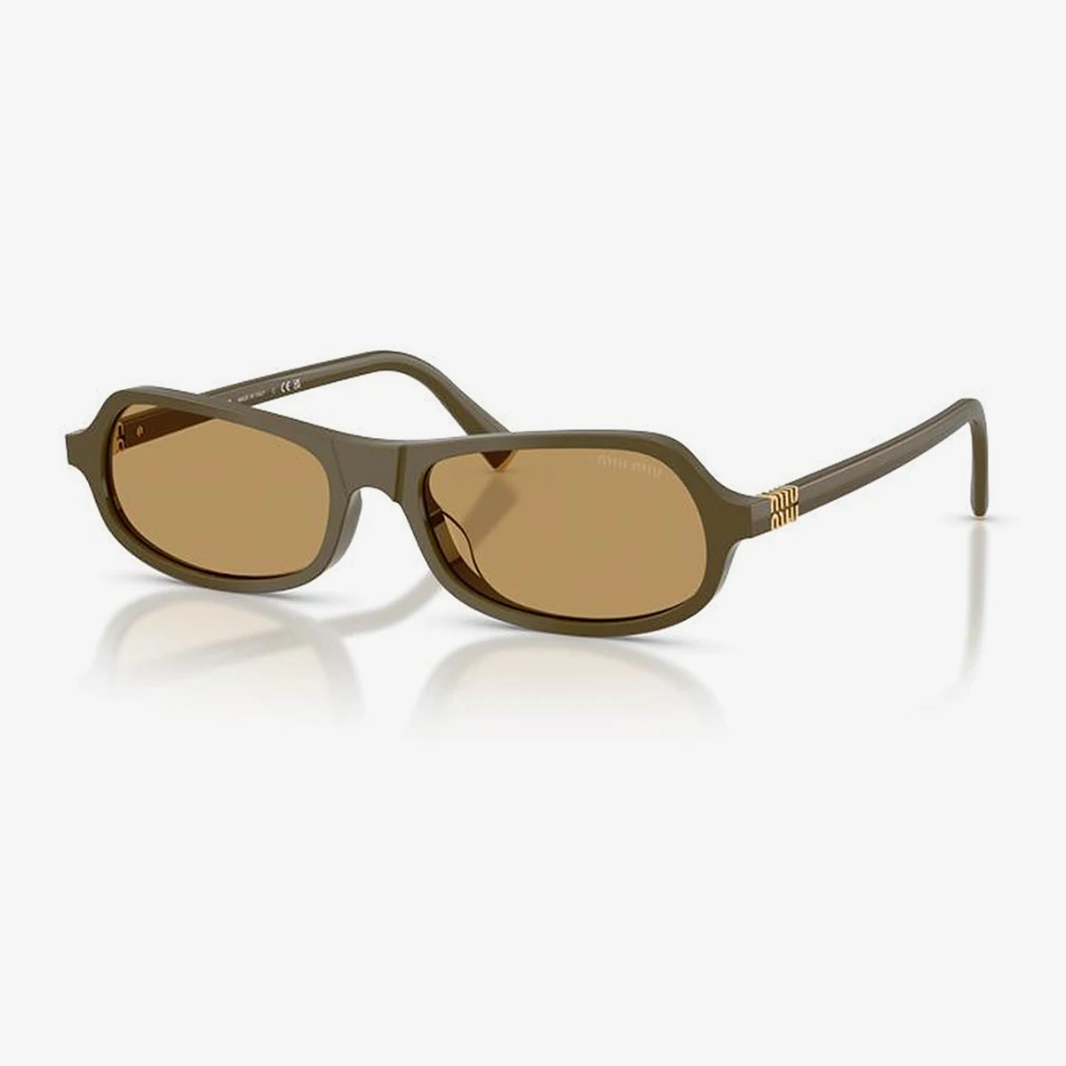 Miu Miu MU B10SU Sunglasses in Green