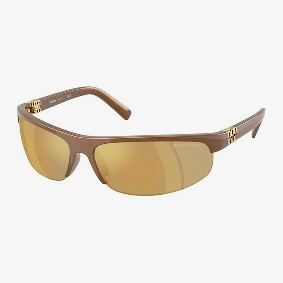 Miu Miu MU A02S Sunglasses — ყავისფერი