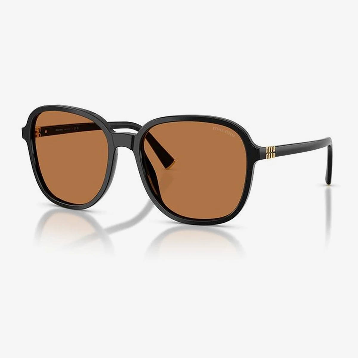 Miu Miu MU B01S Sunglasses — Чёрный