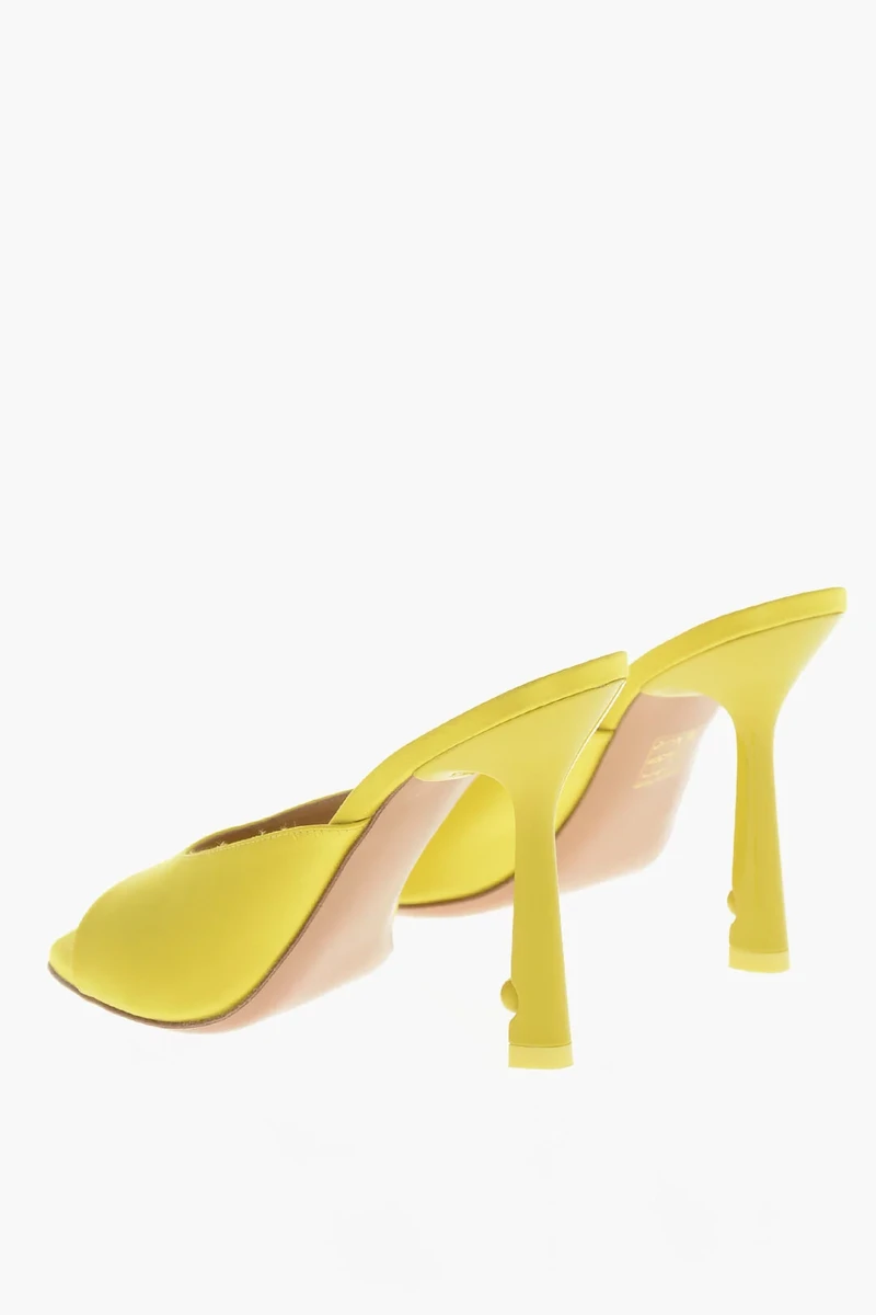 Satin Mules POP LOLLIPOP Open Toe 11cm view 2