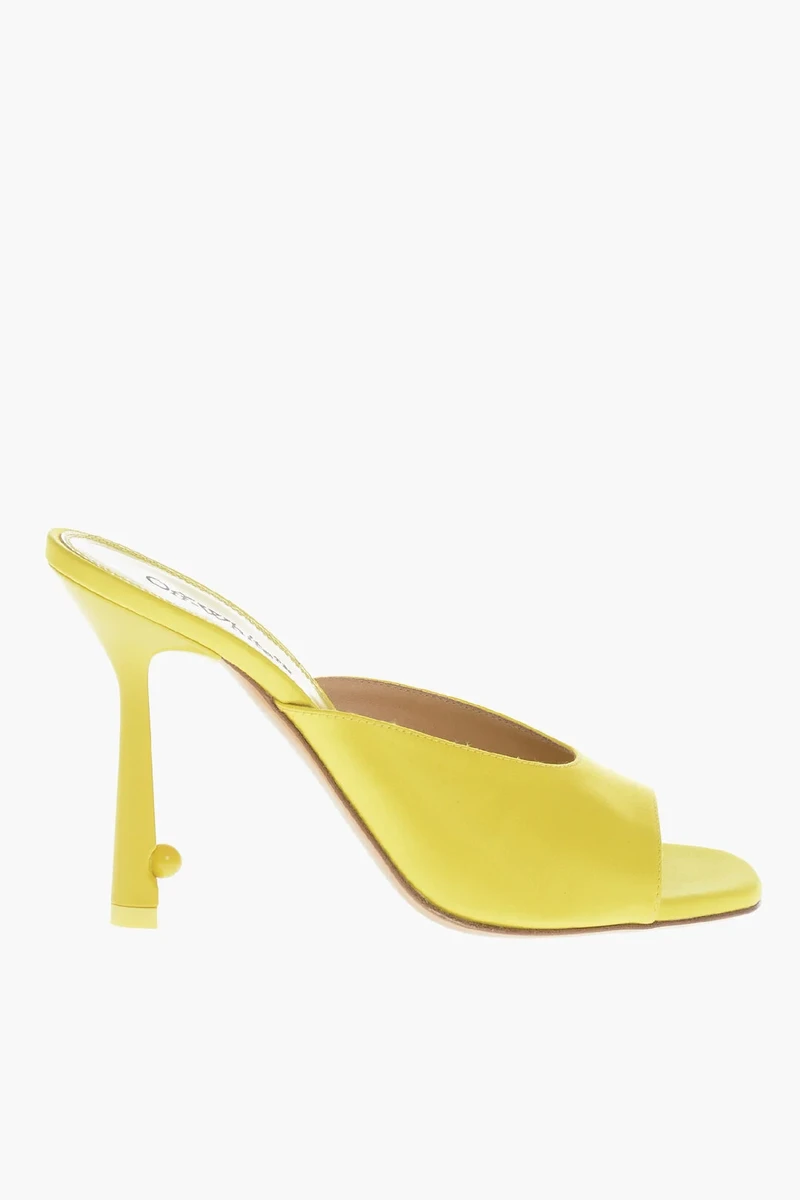 Satin Mules POP LOLLIPOP Open Toe 11cm view 3