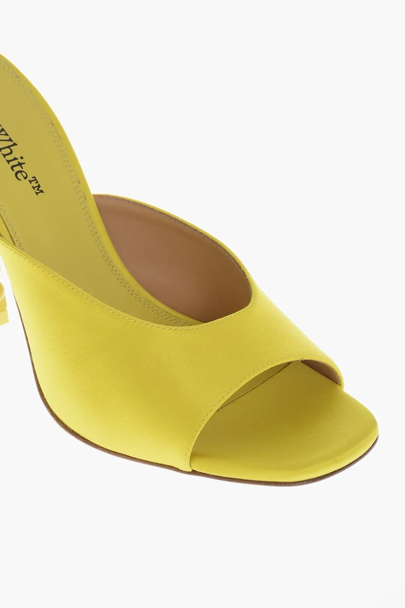 Satin Mules POP LOLLIPOP Open Toe 11cm view 4