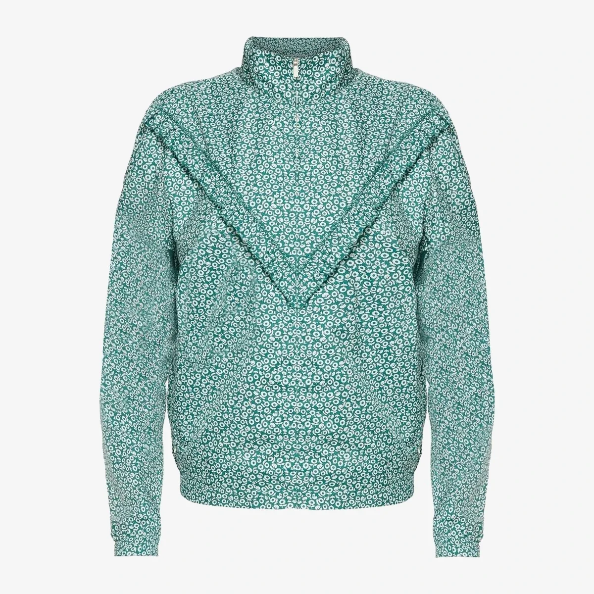 Tory Burch Windbreaker Jacket in Green