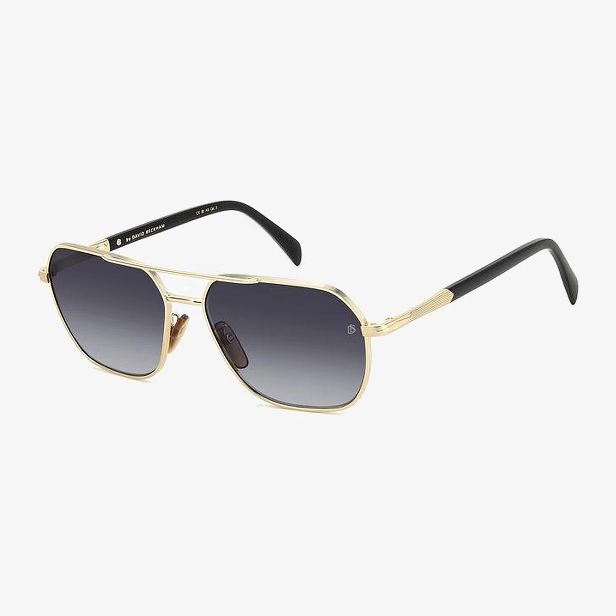 David Beckham DB 1128/G/S Navigator Sunglasses in Gold