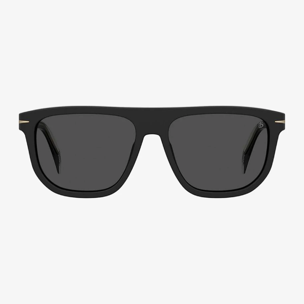 David Beckham DB 7111/S Browline Sunglasses in Black