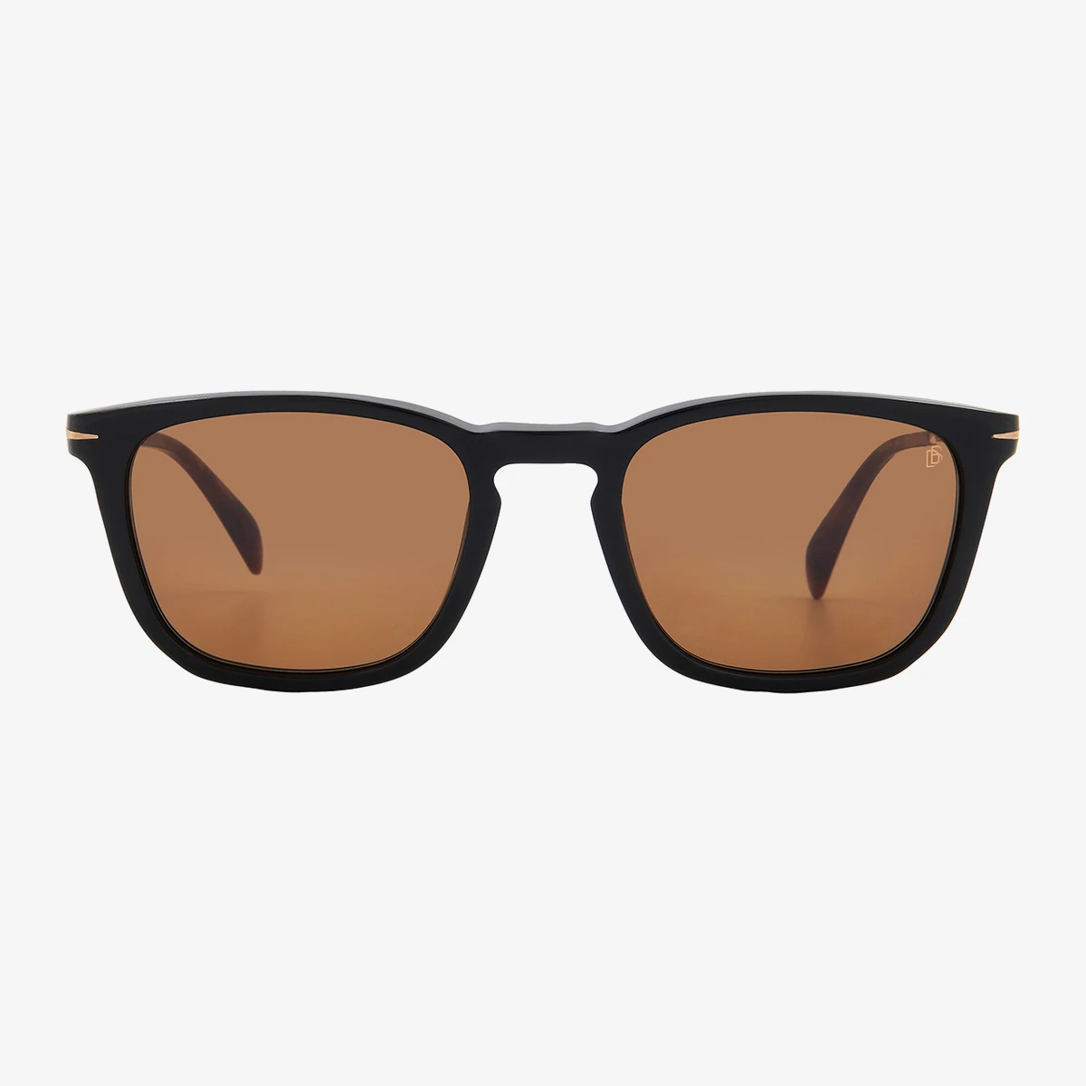 David Beckham DB 1034/S Square Sunglasses in Black