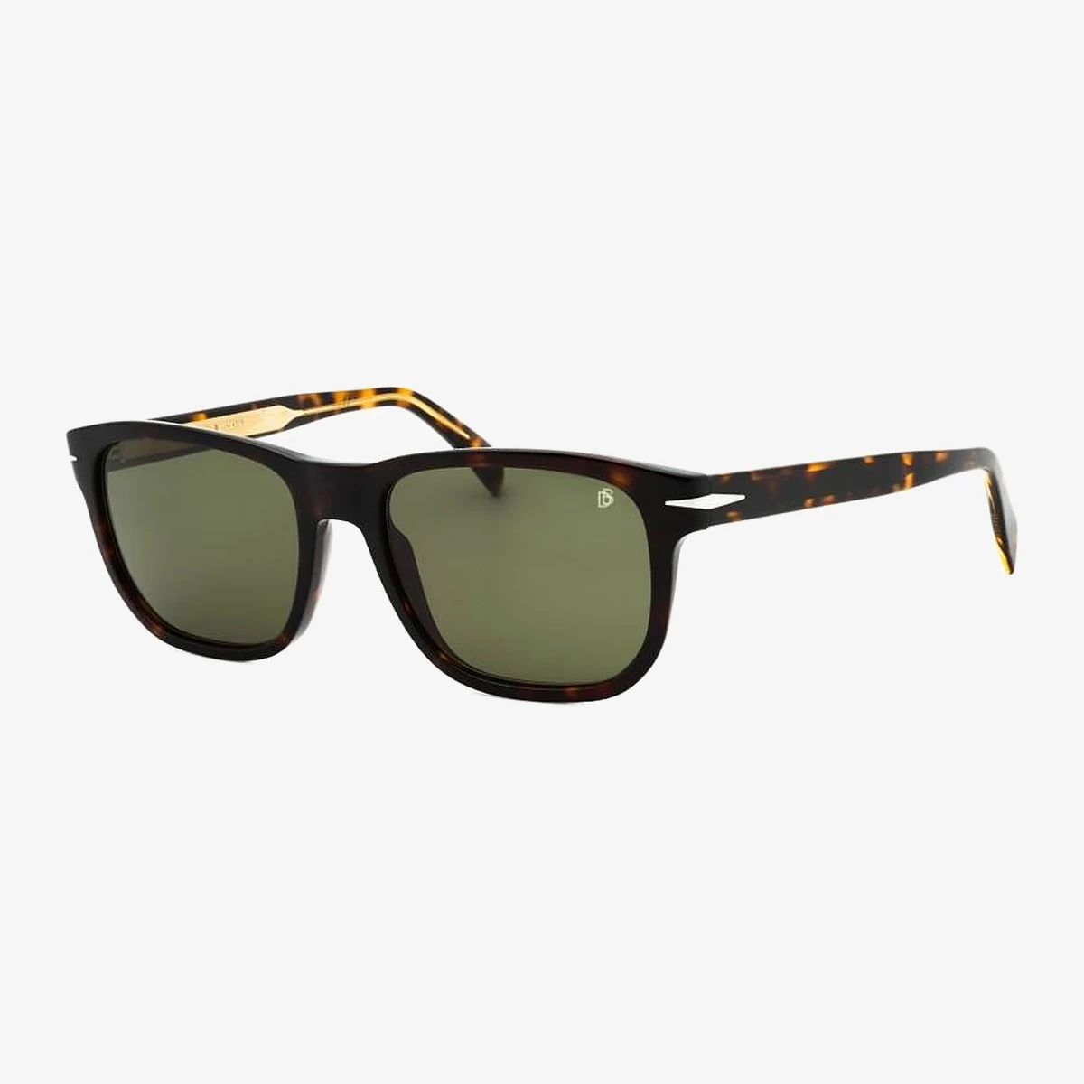 David Beckham DB 1045/S Rectangular Sunglasses in Brown