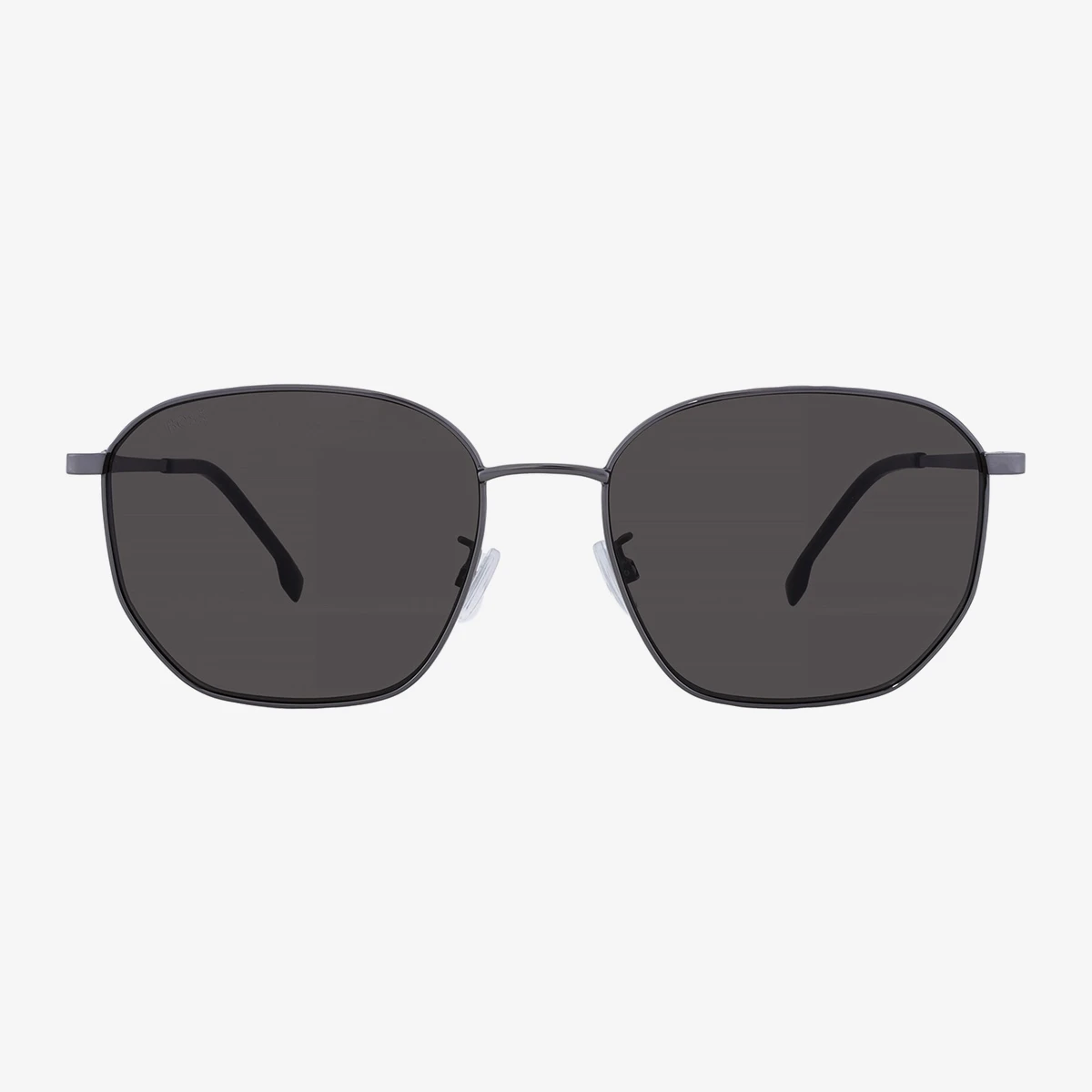 Hugo Boss BOSS 1673/F/SK Geometric Sunglasses in Dark Ruthenium
