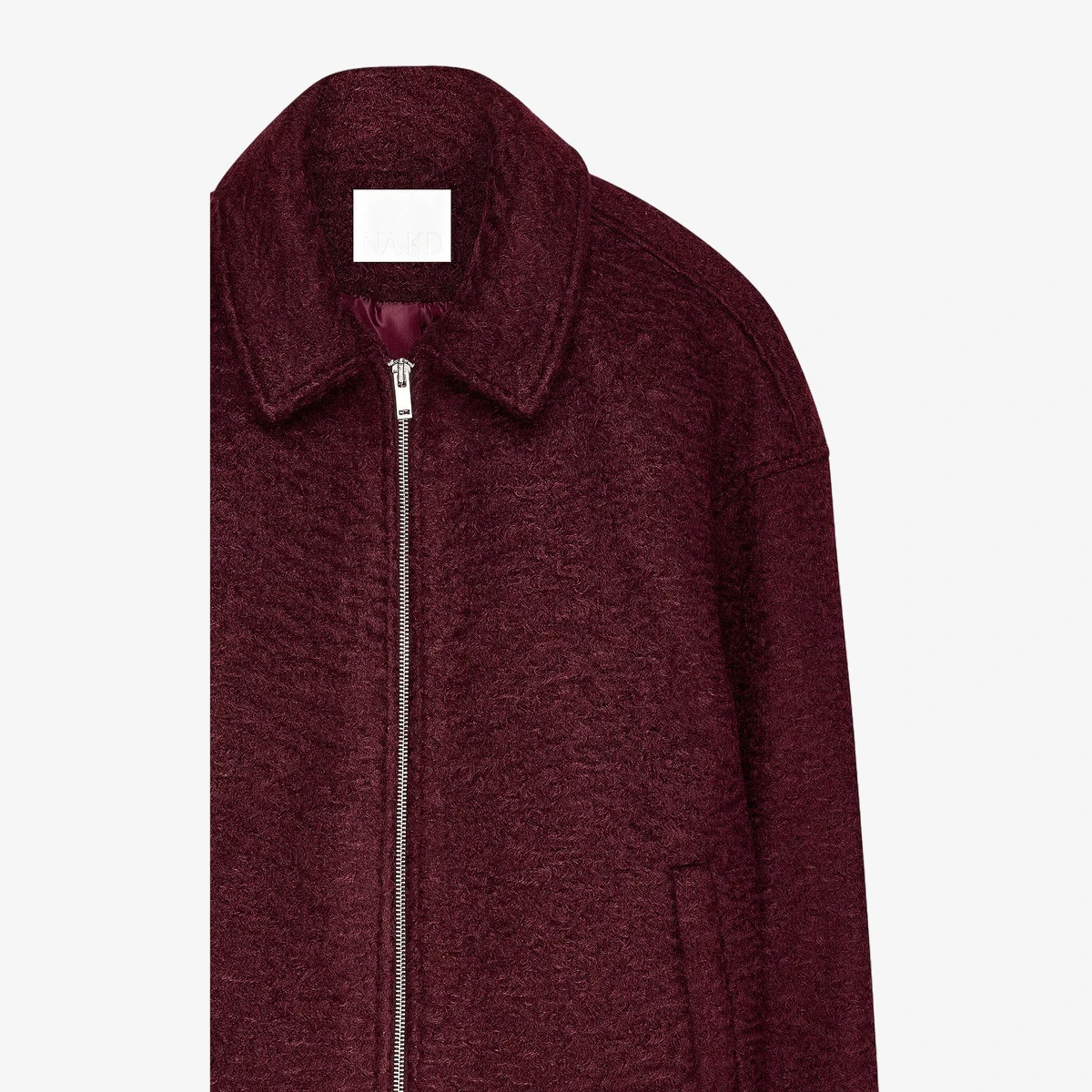 Bouclé Zip Jacket view 4