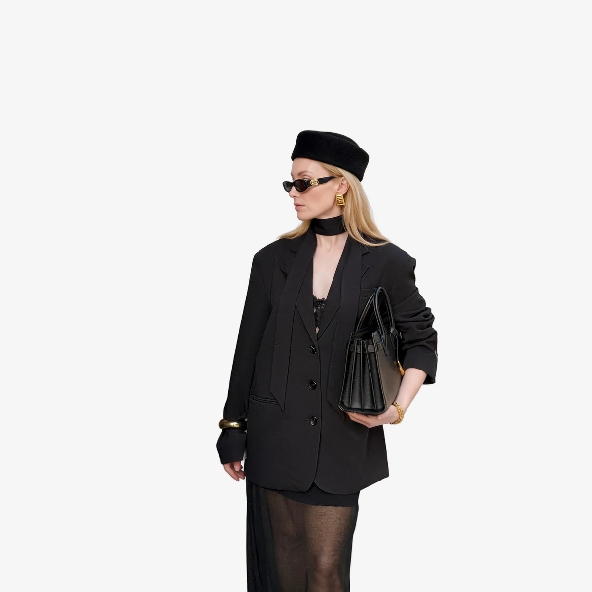Maxi Oversized Blazer ხედი 2