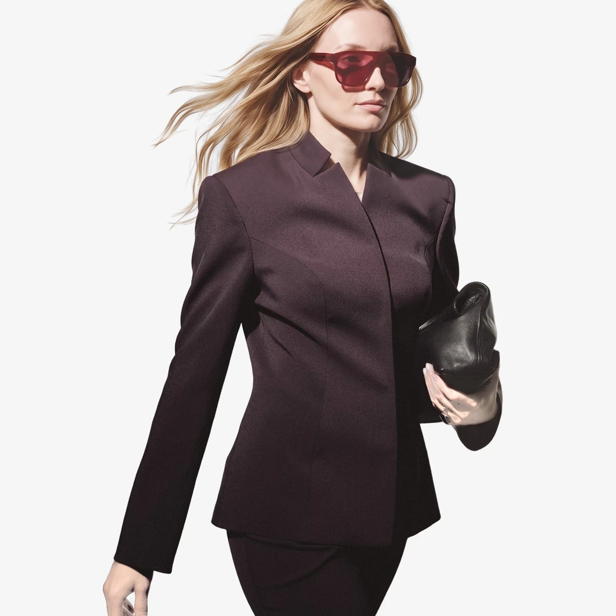 Slim Sculpted Blazer вид 3