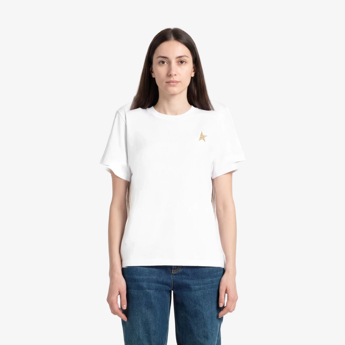 Golden Goose Crew neck t-shirt in White