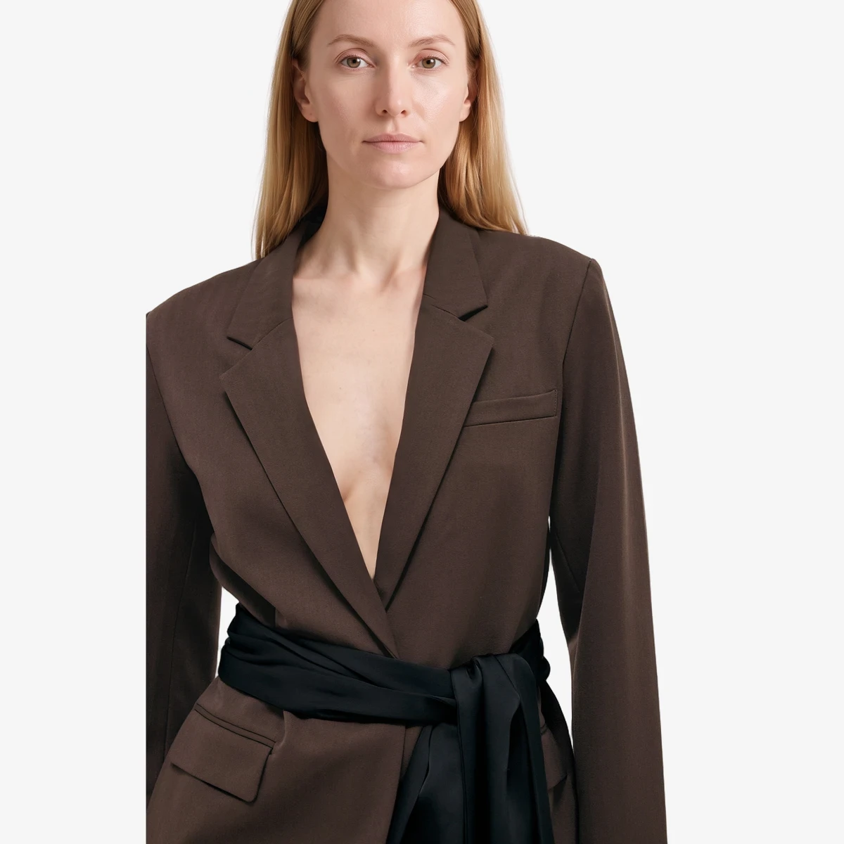 NA-KD Regular Blazer in Коричневый — Clothing | CATWALK