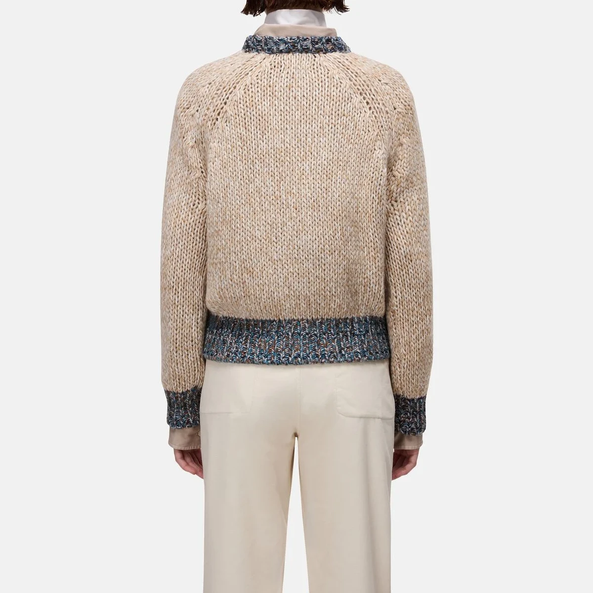 Wool-blend pullover view 2