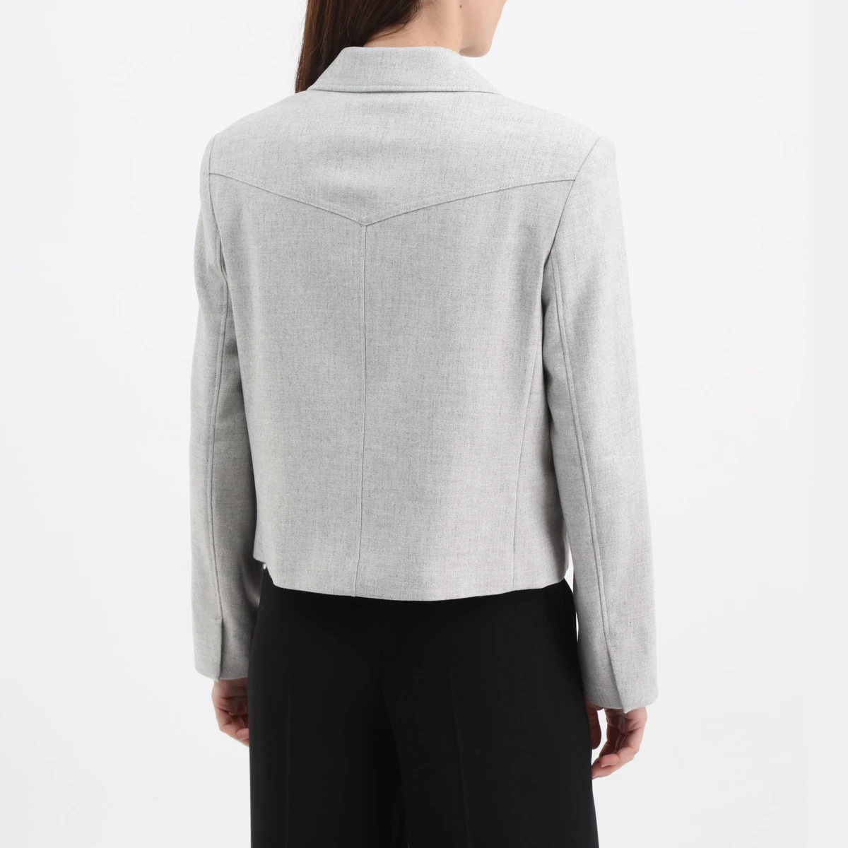 Blazer Jafleni - grey ხედი 2