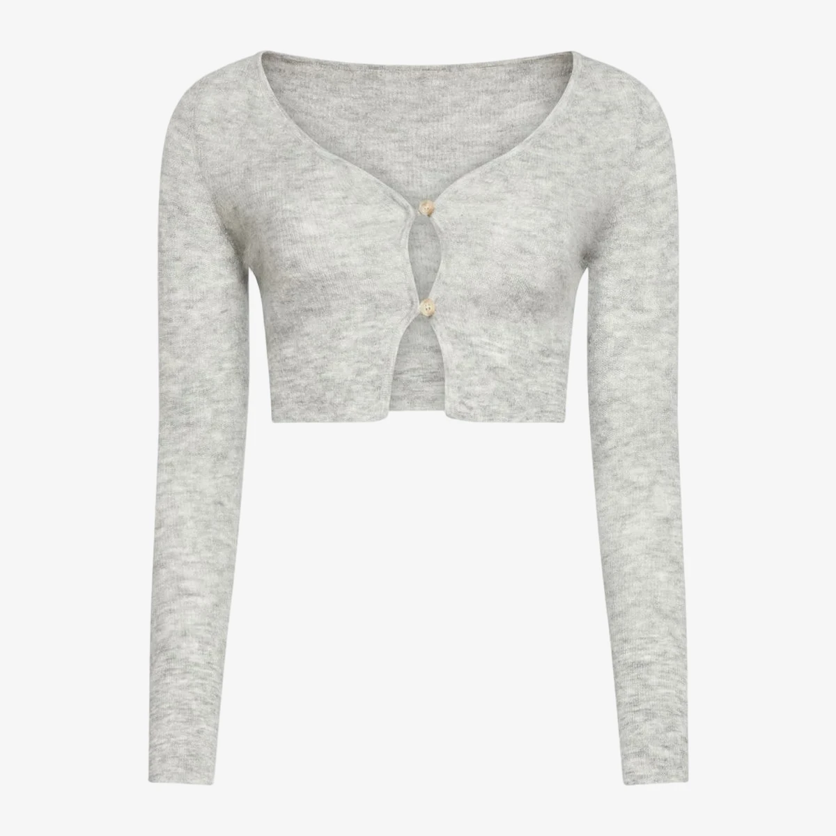 Wool-Blend Cardigan вид 4