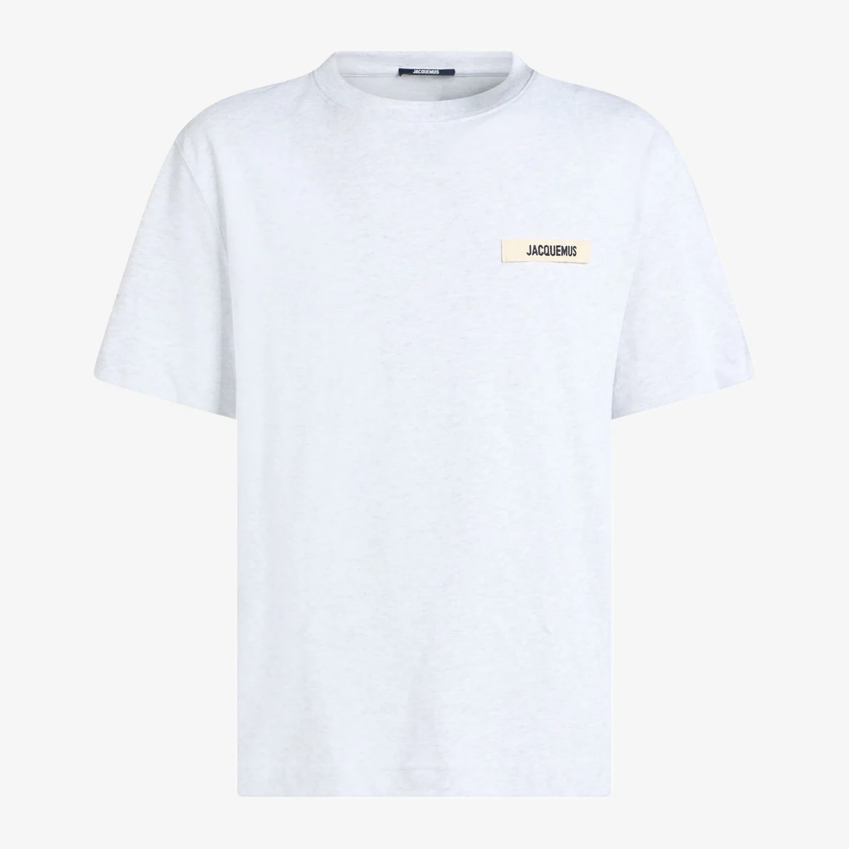 Jacquemus Logo-Patch T-Shirt in Grey
