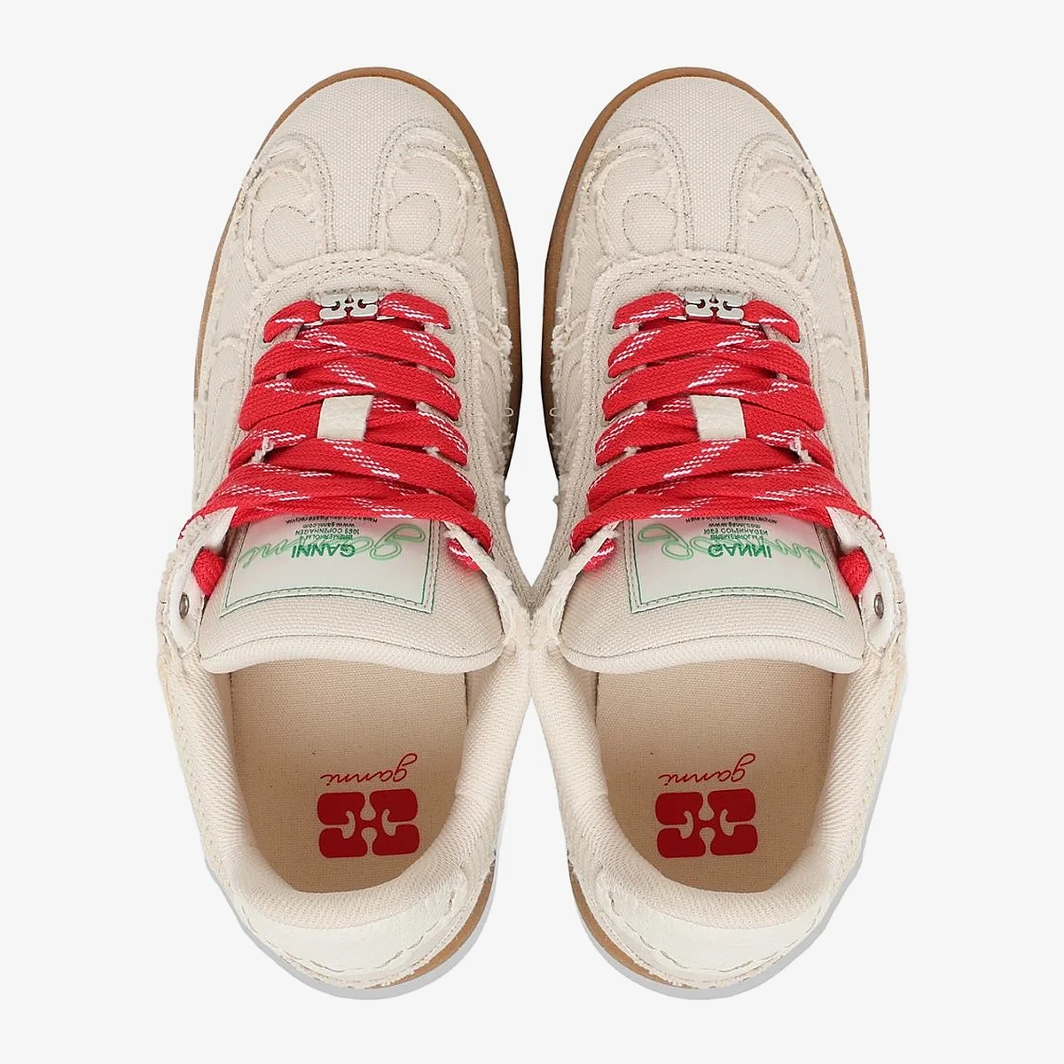 Embroidered Textile Sneakers ხედი 2