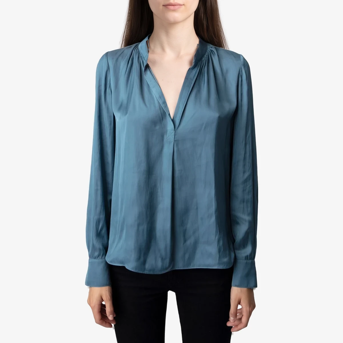 Zadig&Voltaire Shirt blouse Tink in Blue