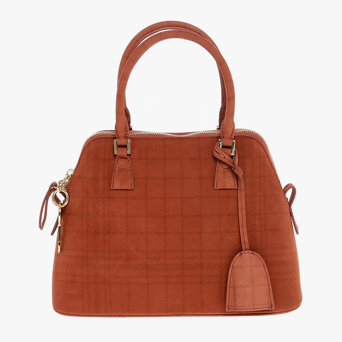 Maison Margiela MM11 Recycled Suede Bag 5AC in Red