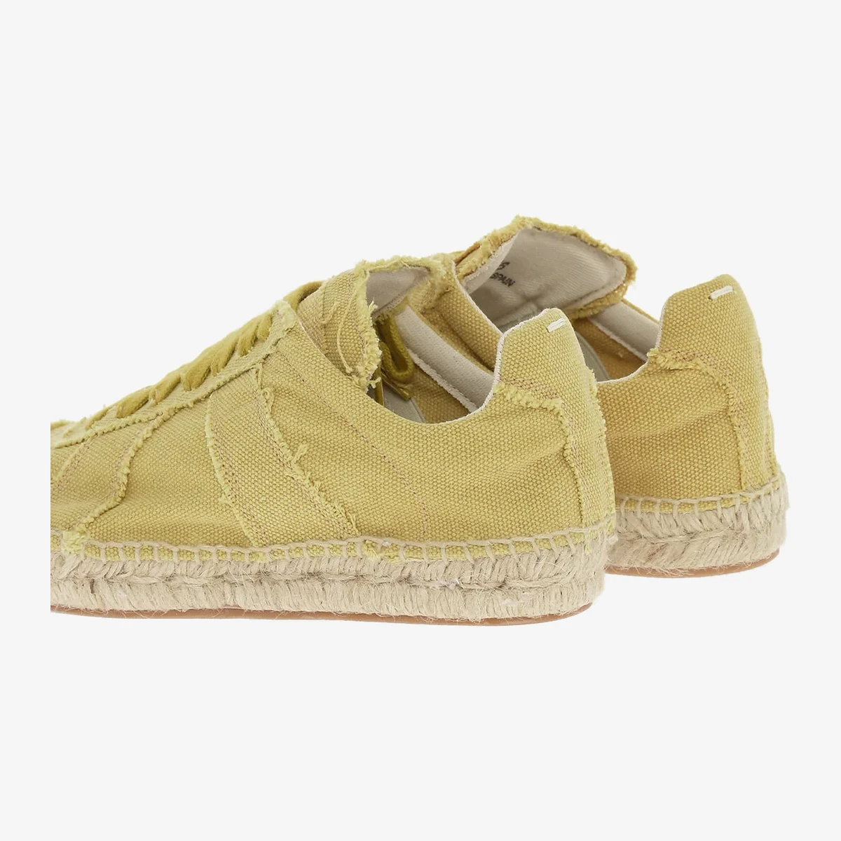 MM22 Low Canvas Sneakers with Jute Detail ხედი 2