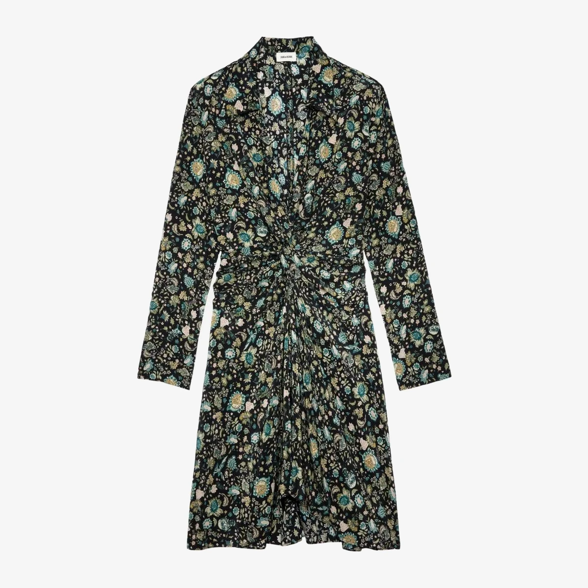 Silk dress Rozo вид 5