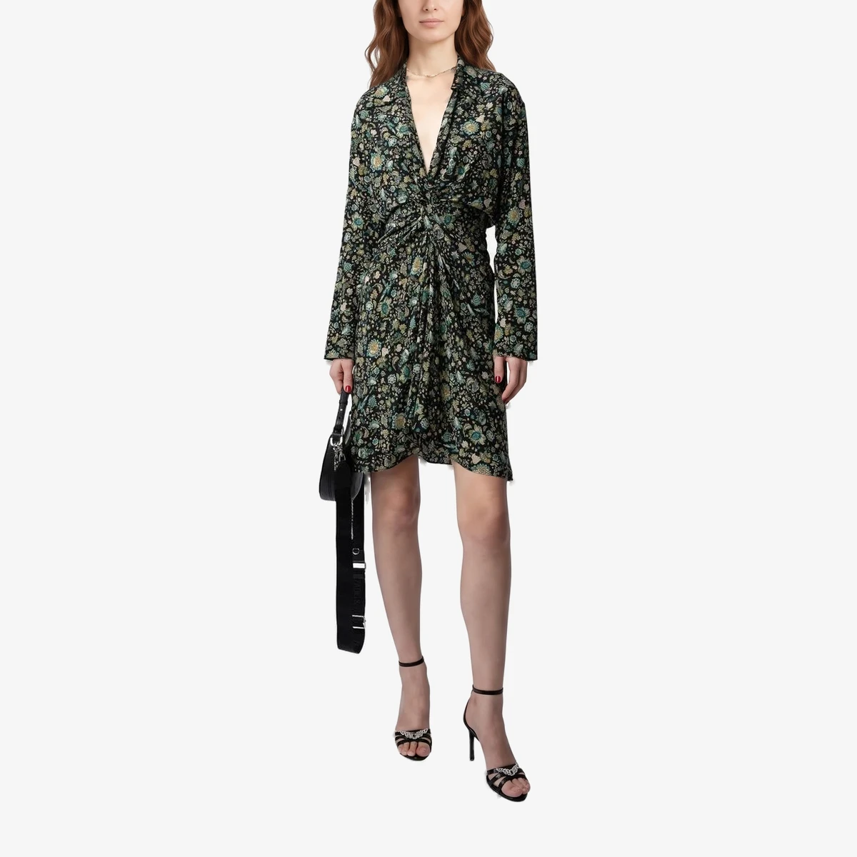 Silk dress Rozo вид 6