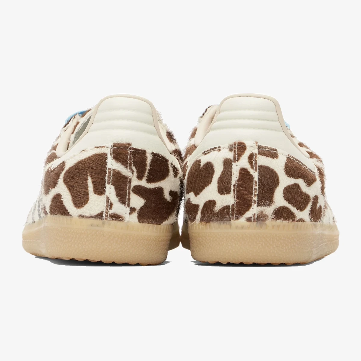 Brown & Off-White Samba OG Sneakers вид 2