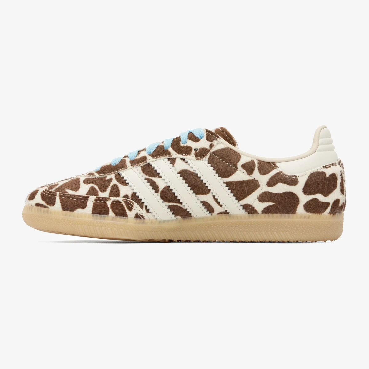 Brown & Off-White Samba OG Sneakers вид 3