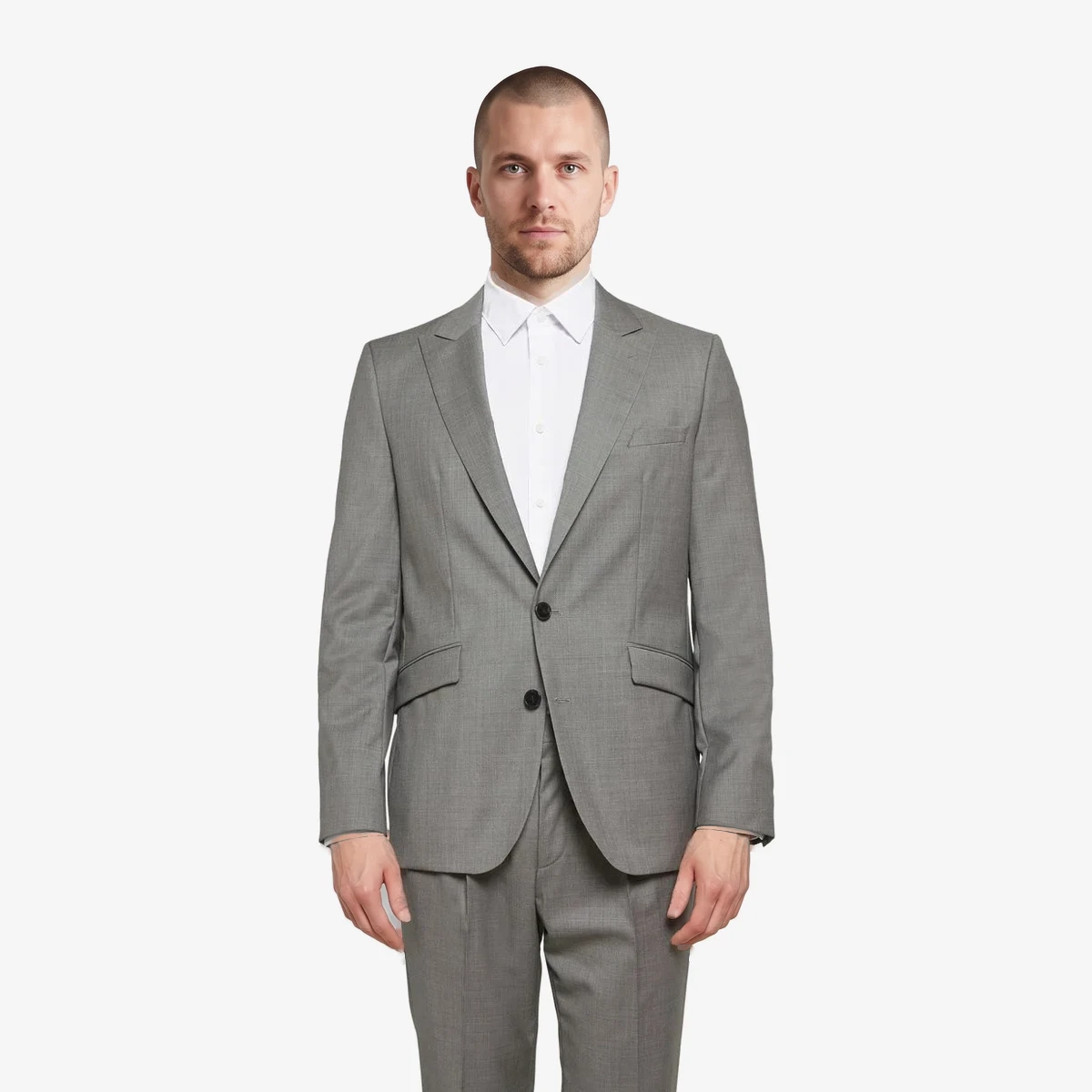 HUGO Wool suit jacket in Grey