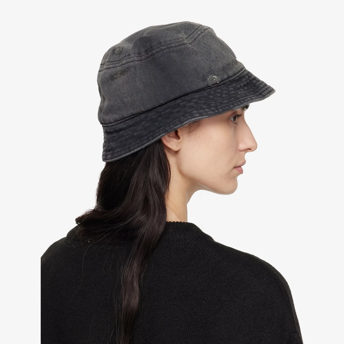 Black Aden Bucket Hat view 2
