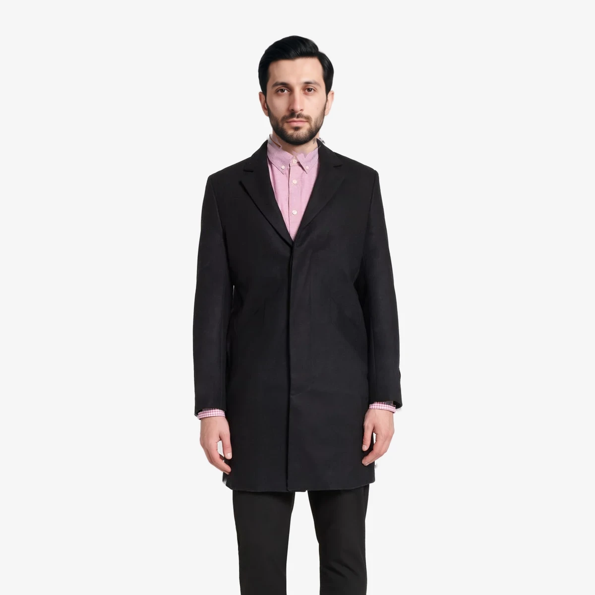 Zadig&Voltaire Wool-blend coat Marlyh in Black
