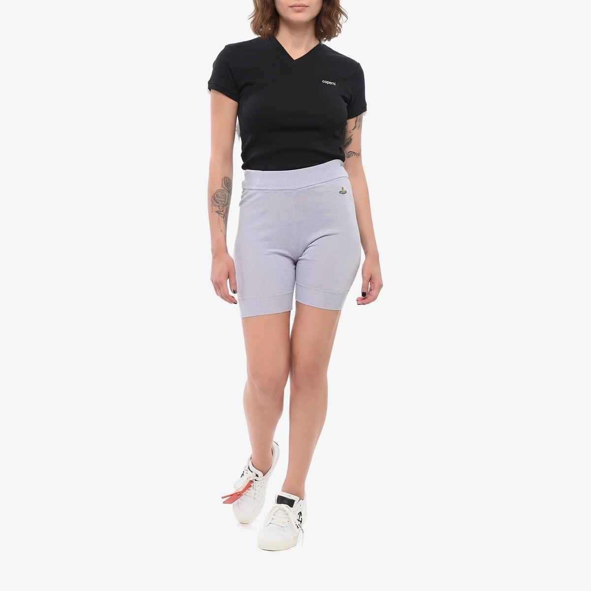 Knit Shorts BEA With Embroidered Logo ხედი 3