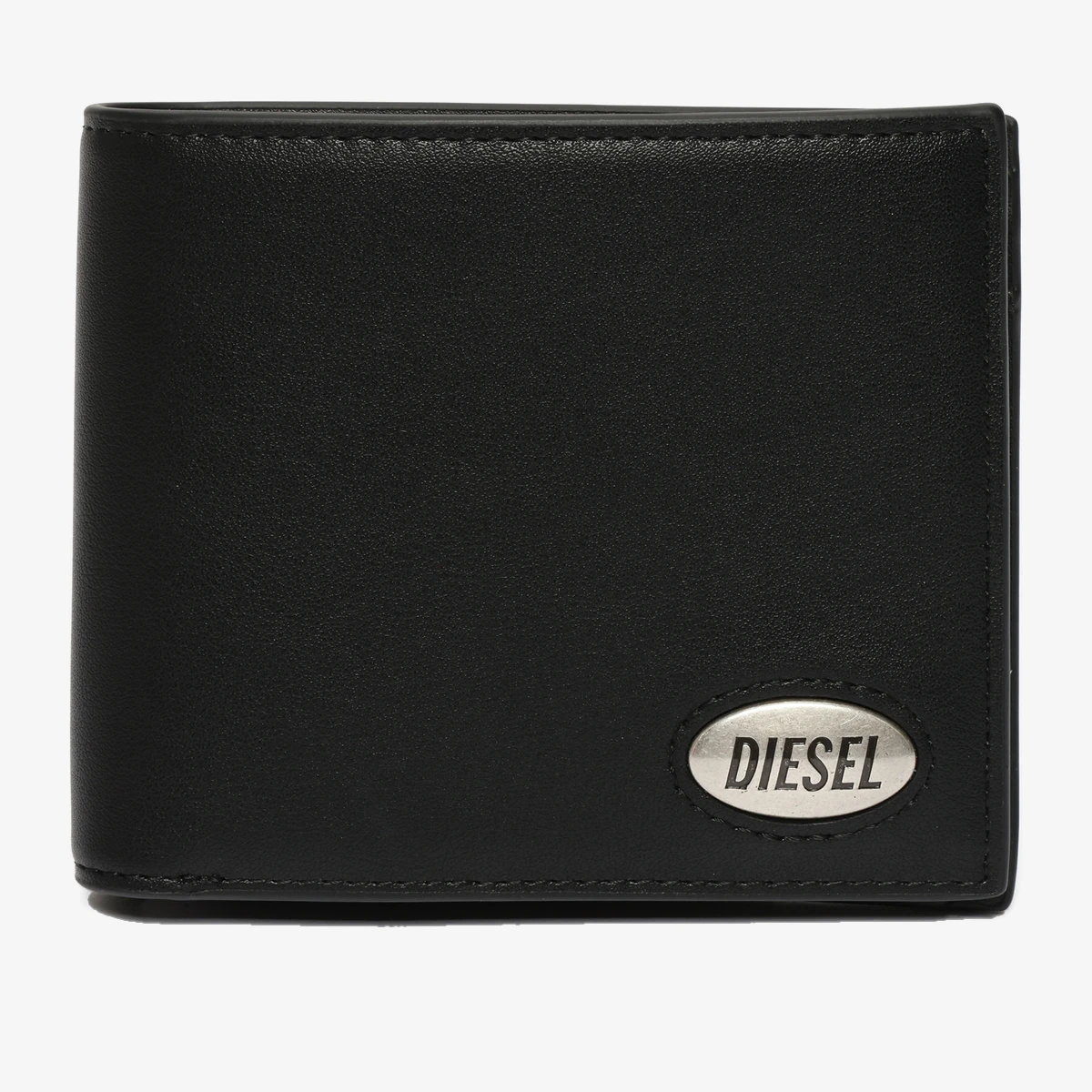 Diesel Bi-Fold Wallet in Black