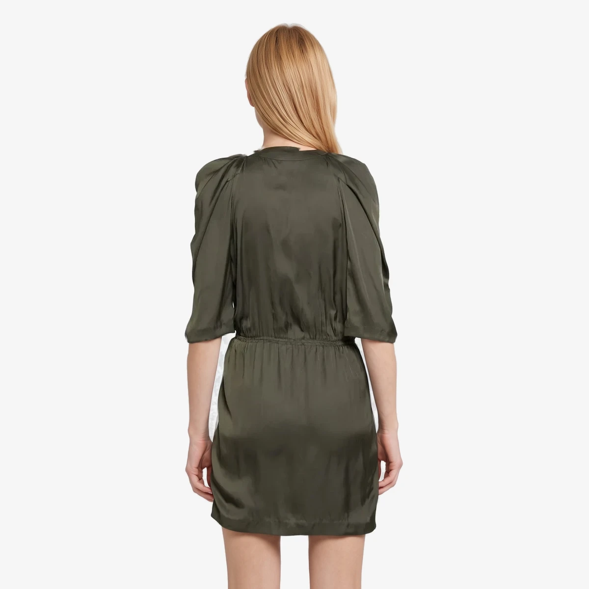 Satin dress Ruz view 2