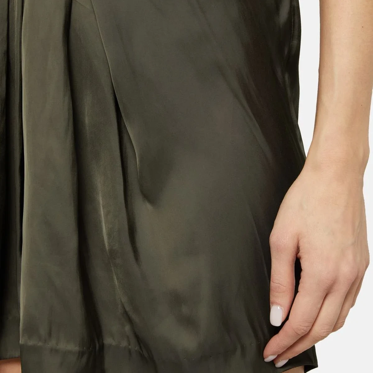 Satin dress Ruz view 4