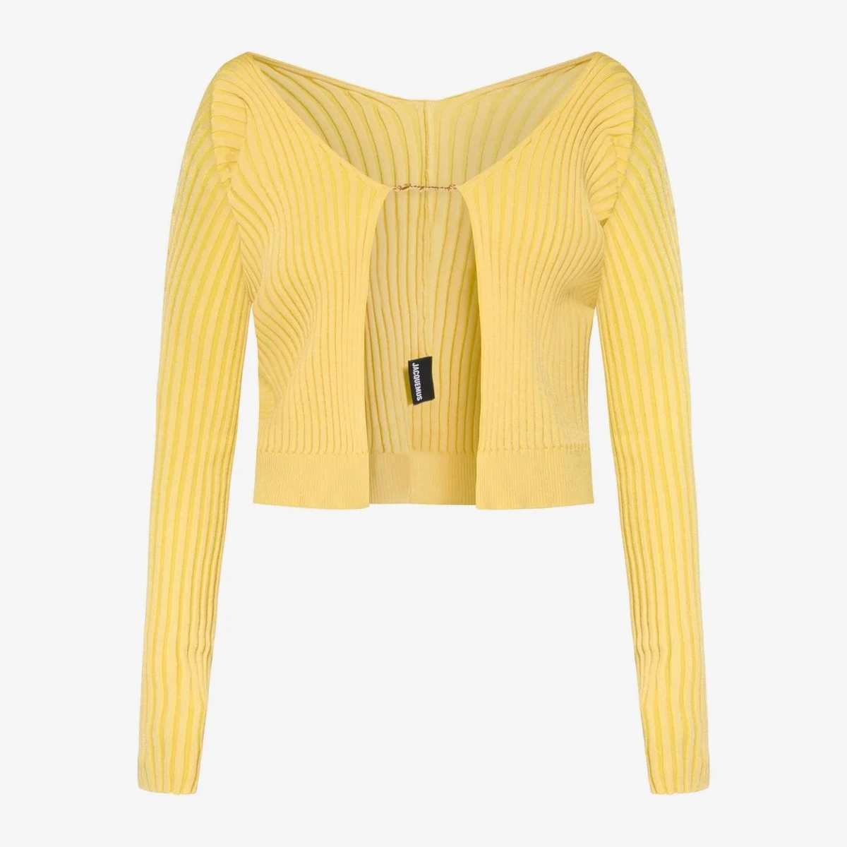 Jacquemus Cardigan La Maille Pralu in Yellow