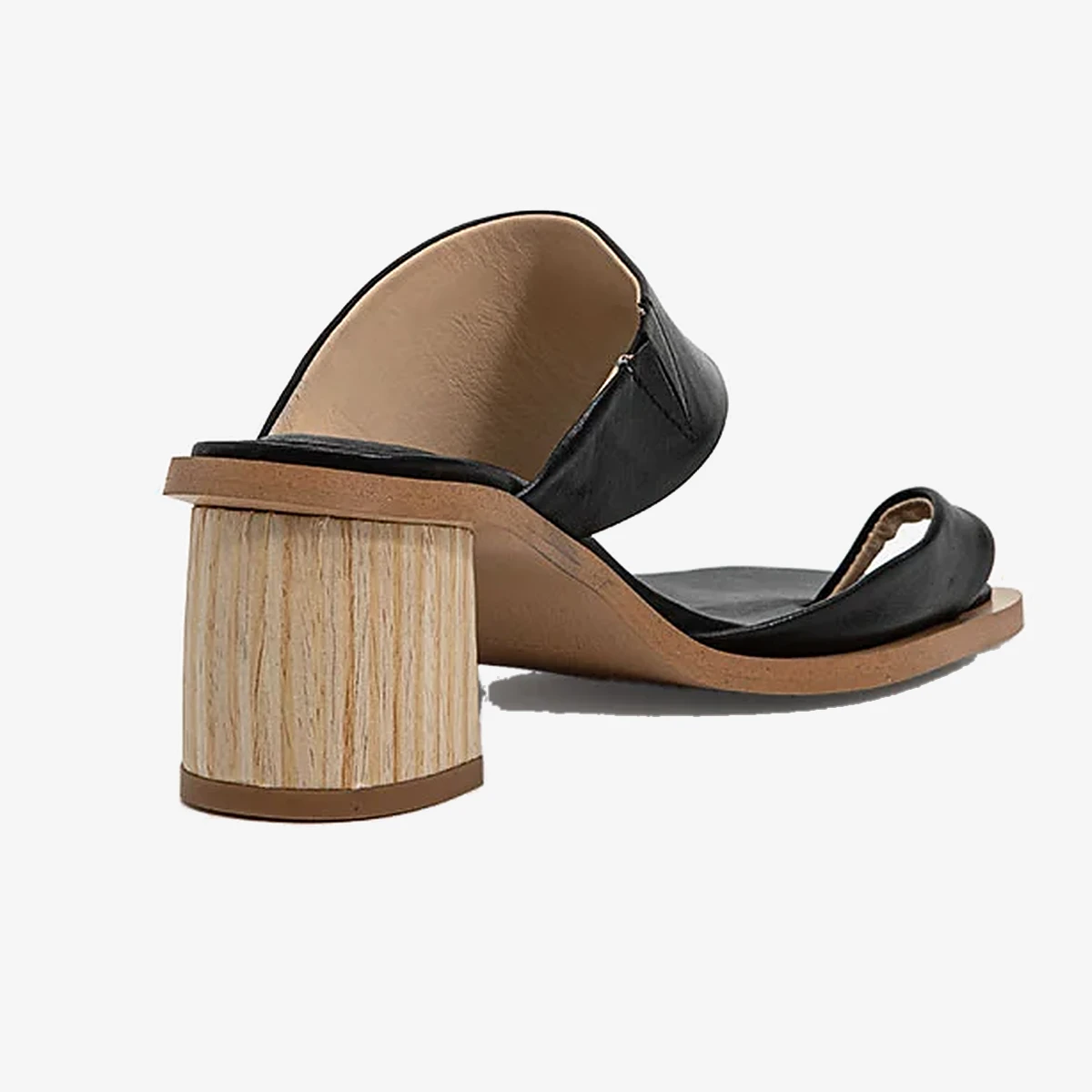 Leather Toe-Post Sandals ხედი 3