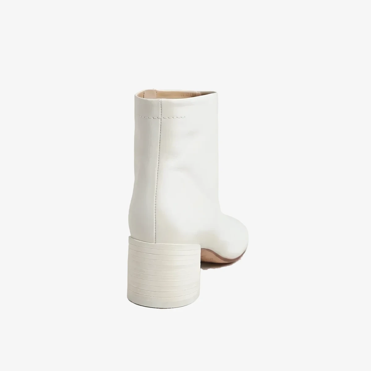 Leather Ankle Boots With 5cm Internal Zip view 2