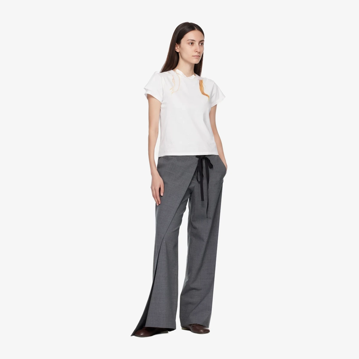 Off-White Cotton Jersey T-shirt view 4