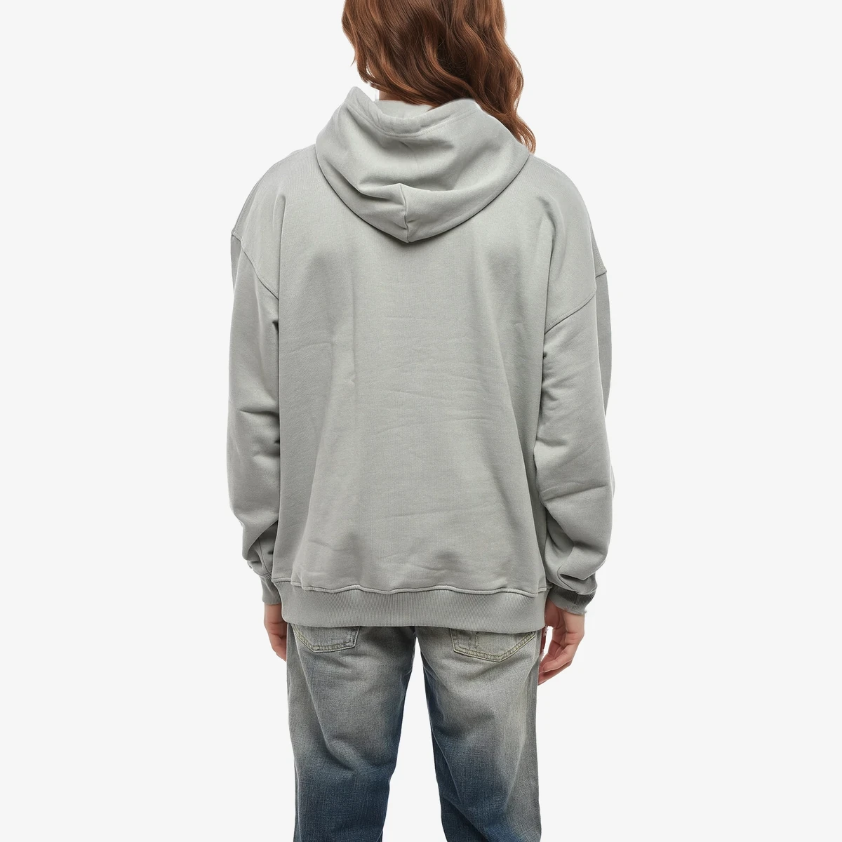 Cotton Hoodie with Tonal Monogram view 2